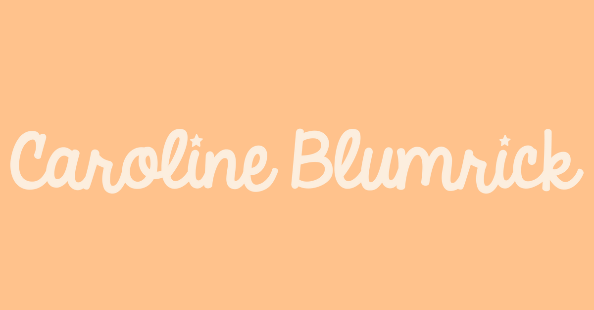 Caroline Blumrick | Children's Books